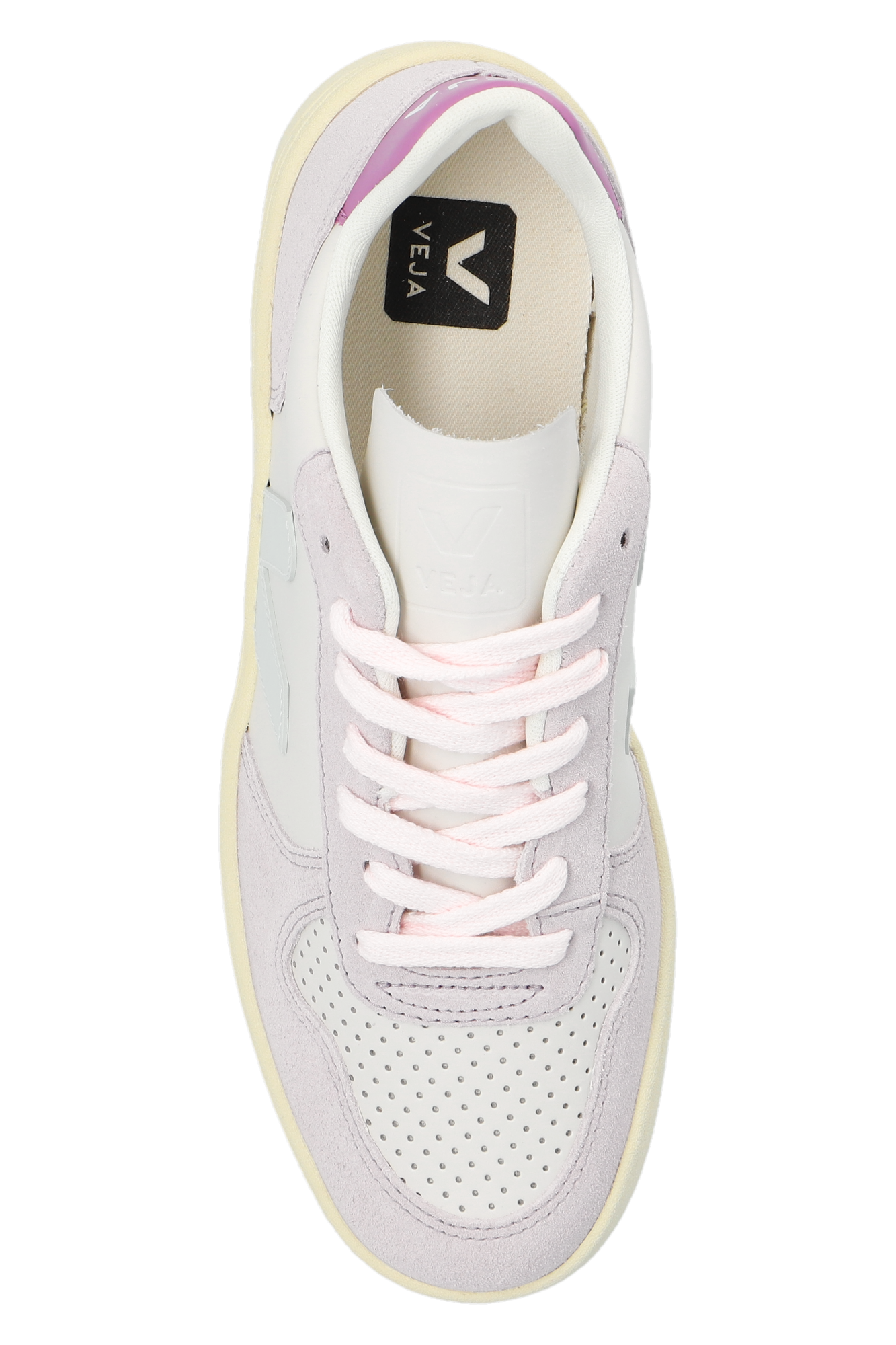 Veja v10 leather on sale trainers